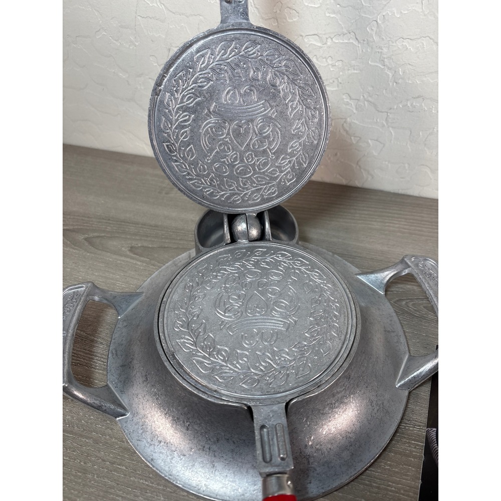 Nordic‎ Ware Norwegian Krumkake and Pizzelle Iron Stovetop USA - Picture 4 of 5